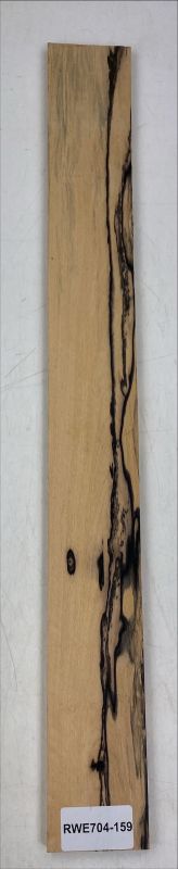 Fretboard Royal White Ebony, 720x80x10mm, Unique Piece #159